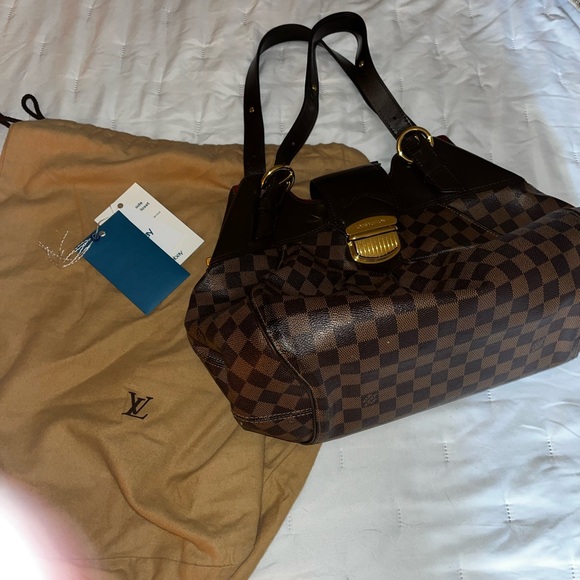 Louis Vuitton Sistina Damier Ebene Purse - Picture 5 of 16